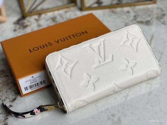 WIS LOUIS ZIPPY WALLET VUITTON 0802